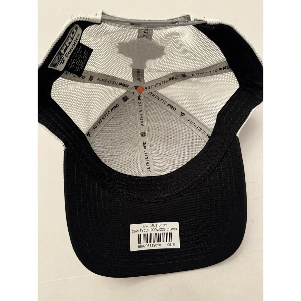 Men's Boston Bruins Fanatics Gray/White 2019 Eastern Conference‎ Champions Hat